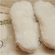 厂家直销羊毛毡鞋垫防寒鞋垫冬季保暖鞋垫皮毛一体毛毡鞋垫