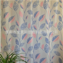 专业生产时尚精美韩式风景防水浴帘家居浴室用品