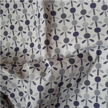 桃皮绒，印花，