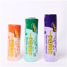 一次性桌布批发定制点断式塑料餐布加厚型20片装婚宴红台布