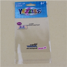 厂家直销PE塑料包装袋卡头opp自粘胶袋彩色印刷服装袋可定做