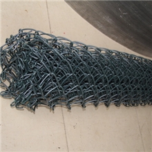 广州厂家低价供应包塑勾花网/pvc斜方网/球场防护勾花网