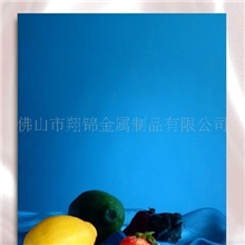 加工201不锈钢颜色花板,宝石蓝镜面不锈钢装饰板,工程彩色装饰板