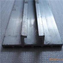 专业供应交通铝滑槽铝槽型材6061库存铝槽