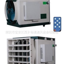 广东省深圳地区公共场所厂房水蒸发窗式低噪音通风环保空调