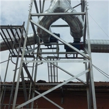 螺旋风管通风工程安装共板风管加工空调管道酒店风管