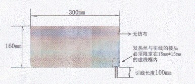 广东知名品牌，专业生产无纺布电热片