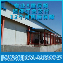 上海冰芝冷库【水产冷库】制冷机组专业安装制冷排管冷库