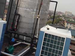 空气源热泵水箱宾馆节能热水器酒店热水系统