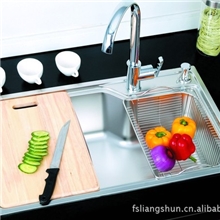 供应304不锈钢水槽单槽洗菜盆洗涤槽水龙头