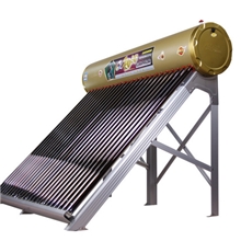 知浴黄金尊贵太阳能热水器铝合金支架强制节能认证产品全国招商