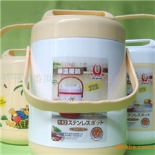 不锈钢胆保温提锅保温桶便当盒饭篮饭盒色赠品礼品促销