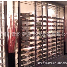 红酒柜专业制作不锈钢红酒柜实木酒柜酒窖空调酒窖工程