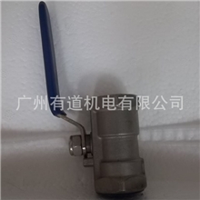 不锈钢手动球阀规格齐全304材质一片式球阀