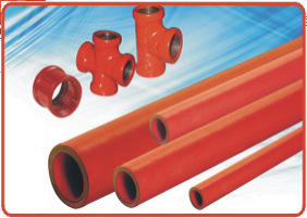 涂塑(TEP&middot;TEP)安全钢塑复合管(消防用)