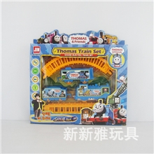 电动DIY轨道托马斯小火车托马斯轨道车益智电动小火车系列3718