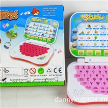 特价中英文儿童早教机卡通折叠式中英文学习机淘宝热销玩具批发