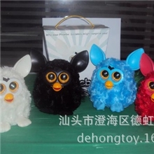 新款Furby电动菲比精灵公仔多点触摸录音毛绒电子宠物玩具