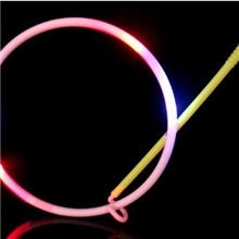 厂家直销闪光滚圈玩具塑料玩具滚铁环滚铁圈儿童玩具