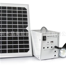 厂家直销太阳能便携式小系统10W（4AH）太阳能系统光伏发电系统