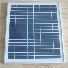 10W18V多晶硅光伏太阳能板宁波小组件工厂