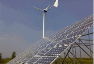 40Kw风光互补发电系统/外转子风力发电机