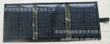 户外野营太阳能便携折叠包太阳能包，太阳能移动电源