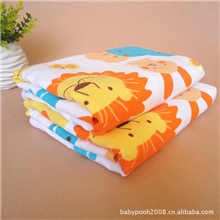 双层蜂巢纱布毛巾浴巾洗澡巾抱巾盖被巾60*120儿童幼儿浴巾