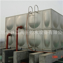 厂家直销耐腐蚀不锈钢方形消防水箱