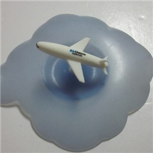 爆款FDA认证食品级硅胶杯盖现模批发-可爱美观