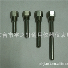 苏州温度计套筒，DN15不锈钢套管，WSS双金属温度计专用套管