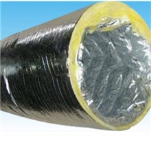 夹筋铝箔PET保温管空调保温管保温伸缩软管铝箔保温管伸缩管