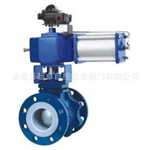 供应ZSHV型气动V型调节切断球阀；可按照要求生产。