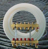 地暖管分水器铝塑管铜接头