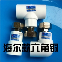 访海尔PPR水暖管件热水器活接头淋浴器太阳能活结水表接头（直