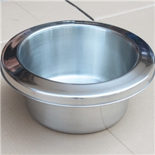 不锈钢平口汤锅宁式灶配件厨房用品炉灶宁式汤锅不锈钢锅