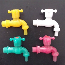 立勤全新PP料水龙头十字水嘴1/2螺纹塑料龙头厂家