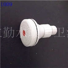 生产立勤全新PP料小花洒塑料顶喷淋浴头卫浴配件