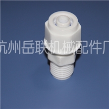 厂家直销POM管件太阳能管件S16-1/2M外丝直接