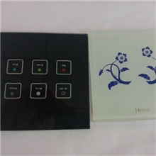 开关面板钢化玻璃丝印夹胶中空玻璃深圳燎原玻璃加工厂电子玻璃