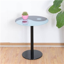 玻璃茶几批发生产钢化玻璃茶几丝印钢化玻璃茶几量大从优速来采购