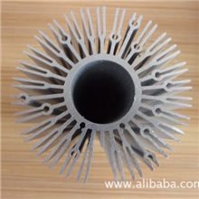 【厂家直销】优质LED灯具配件太阳花散热器铝合金散热器型材