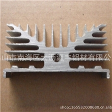 异形工业散热铝材太阳花散热器铝型材广东铝合金型材山东铝材