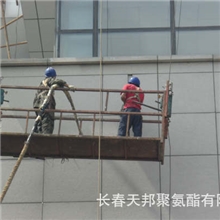 聚氨酯发泡保温填充组合料吉林大学工程