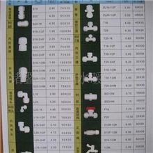 太阳能POM管件铝塑管接头PEX管尼龙管件