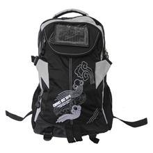 太阳能户外野营登山旅游用品背包配有高容量移动电源充电器