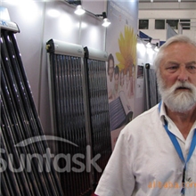 外贸出口高效率紫铜超导热管集热器