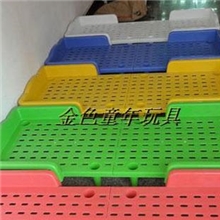 厂家直销全塑料床幼儿园专用儿童床