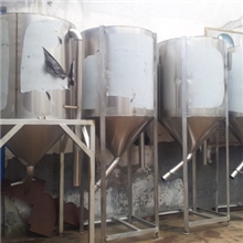 不锈钢储料桶带吹风上料