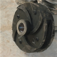 渣浆泵胶叶轮三联胶水泵配件叶轮渣浆泵泵配件叶轮加工